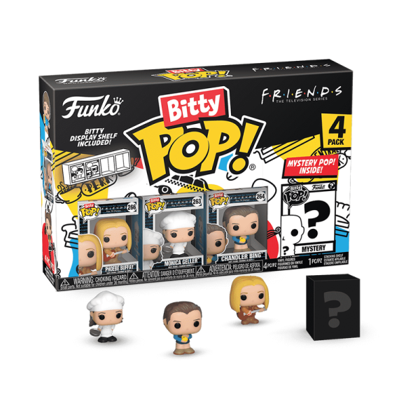 FUNKO Bitty POP - Friends Phoebe Buffay #4er Pack